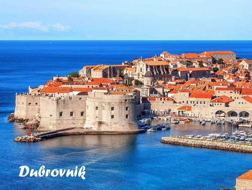 Kühlschrankmagnet dubrovnik - kühlschrankmagnet,