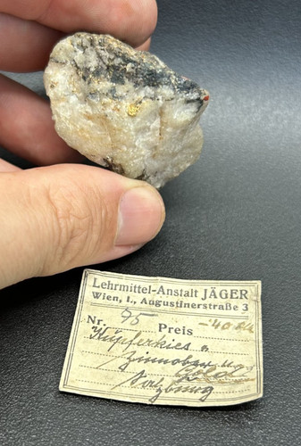 Historic mineral 1930s - historic, gold