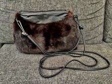 Vintage Pelz-Handtasche mit