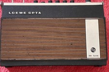 Altes Kofferradio Loewe Opta de Luxe T 46 made in Germany 1971 Radio alt