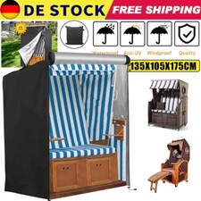 XXL Strandkorb-Schutzhülle Schutzhaube f Strandkörbe-Abdeckhaube Strandkorbhülle
