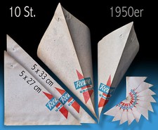 10 ALTE REWE PAPIER TÜTEN