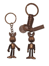 3D Schlüsselanhänger Hase Meister Lampe Hare Rabbit Figur beweglich