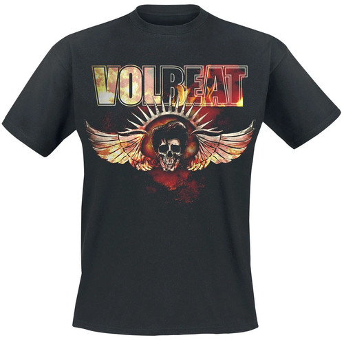 Volbeat shirt herren burning - t-shirt,