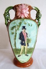 Böhmen Jugendstil Majolika