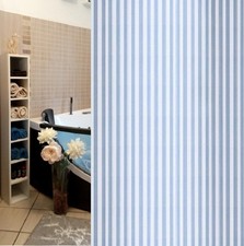 Kleine Wolke Sanna Azur Blau Textil Duschvorhang 120x200cm. REDUZIERT