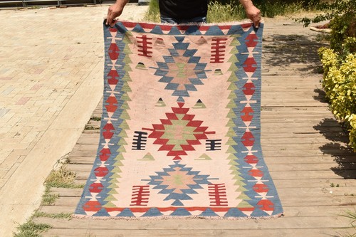 Türkischer kelim teppich 3x5 - kelim,