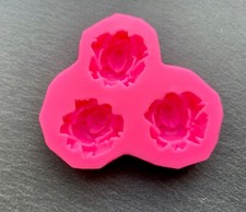3D Fondantform Rosen Rose 3