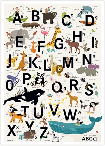 Poster abc plakat - poster,