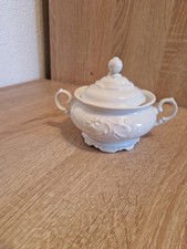 Zuckerdose Wawel Porzellan Weiß VINTAGE