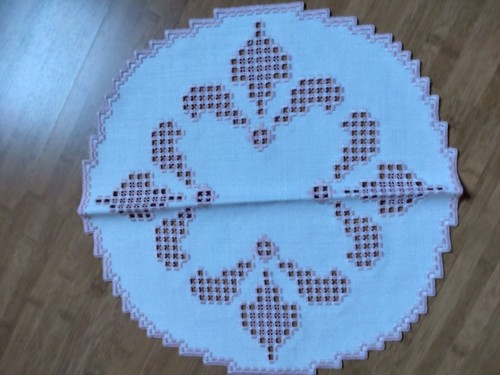 Handarbeit hardanger rundes - 8:,