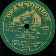 OTTO REUTTER O du liebes