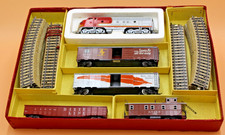 Märklin USA Zugpackung 3160 mit F7 Santa Fe Güterzug M-Gleis H0 Sammlung Anleit.