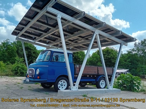 Carport stellplätze - carport, 2-6x