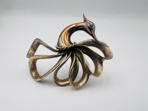 Designerbrosche paradiesvogel - designerbrosche,