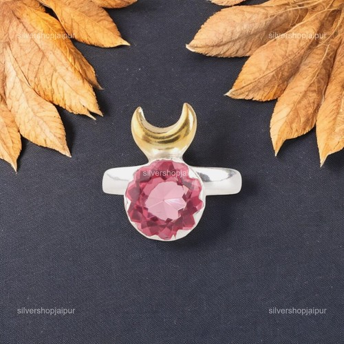 925 silber rosa turmalin - rosa,