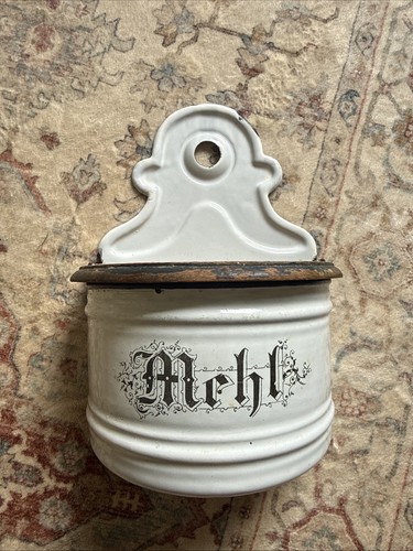 Emaille behälter mehl - emaille,