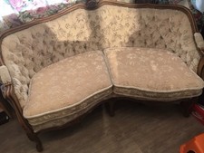 Warnings Cippdel Couchganitur Eine Zweier Couch 2 Sitzer +zwei Sessel Gebraucht