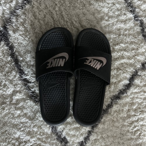 Nike badelatschen schwarz mit - badelatschen,