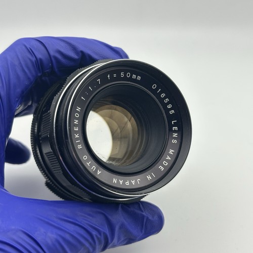 Rikenon 50mm 7 objektiv - 1:1.7,