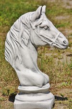 Springer steinfigur pferd - steinfigur,