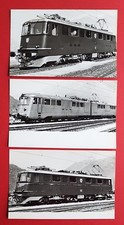 3 x Eisenbahn AK Gotthardbahn