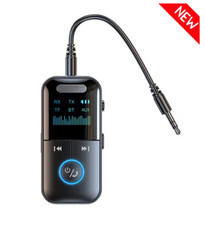 4in1 Wireless Bluetooth 5.4 Transmitter Receiver Adapter Audio 3.5mm Jack Aux