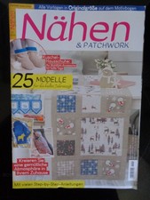 Nähheft Schnittmuster Nähen und Patchwork wie neu 25 Modelle Winterzeit