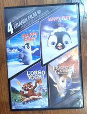 BOX 4 FILME DVD FAMILIE (HAPPY FEET 1 / 2 - DER YOGHI BÄR / DAS KÖNIGREICH GAHOOLE)