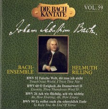 Johann Sebastian Bach Kantaten Rilling Vol.59 (Hänssler Classic, CD)