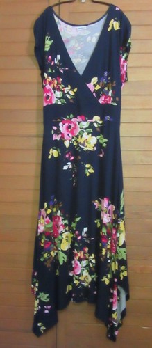 Jerseykleid mit asymmetrischem