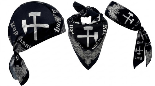 Bandana tuch biker pirat - biker,