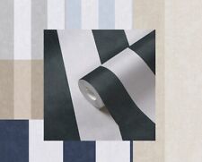 Streifentapete Blockstreifen