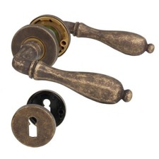 Türdrücker Messing Antik