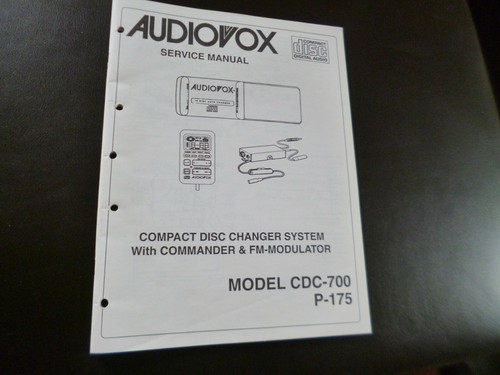 Original service manual - original,