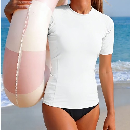 Damen surf shirt rash guard - surf-shirt,