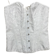 Damen Korsett Weiß XXL