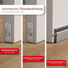 Automatische Türbodendichtung Zugluftstopper Türdichtung Türisolierung SOTECH