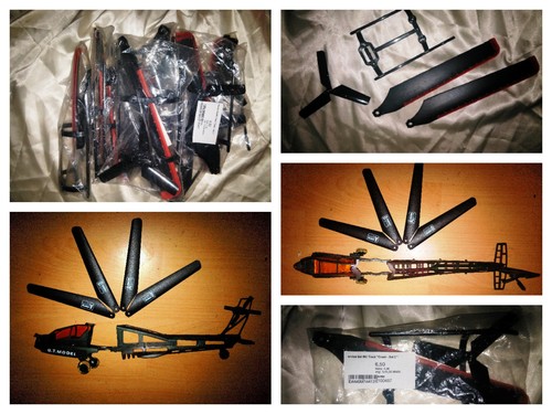 Helikopter crash set - x,