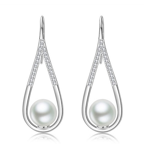 925 sterling silber perlen - silber,