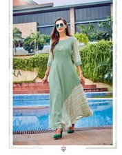 Lange Kurtis Rayon & Rayon