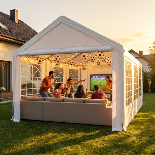 Gartenpavillon 3x6 partyzelt - gartenpavillon,