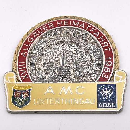Plakette amc unterthingau - amc,