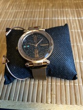 SCHMUCKJAGD EXCLUSIVE DAMEN  QUARZ UHR MIT KRISTALLEN, IP-ROSÉGOLD BESCHICHTET