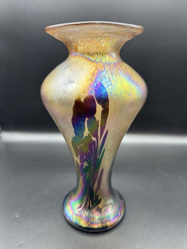 Vase glasvase einschmelzungen - glasvase,