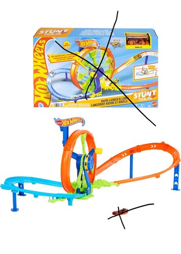 Hot wheels rapid - rapid, launch