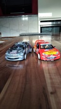 2x Peugeot 206 WRC 1/43 Safari 2000 Panizzi Monte Carlo 2005 Pons Vitesse Skid 