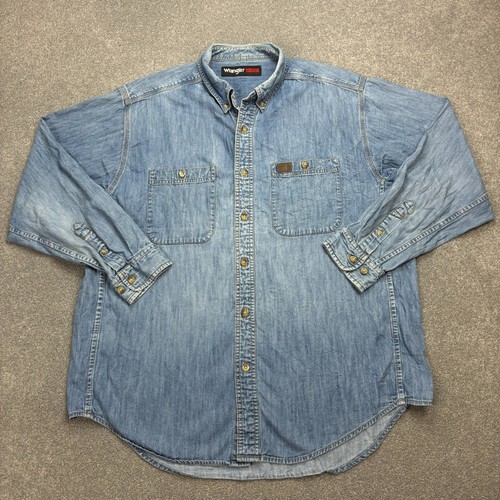 Wrangler jeanshemd erwachsene - wrangler,