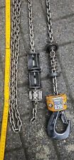 Demag Hakengeschirr  (250 kg/1-strängig) mit Demag  Kette 5, 5Meter 