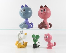 Maus & Katz === 5 x Figuren